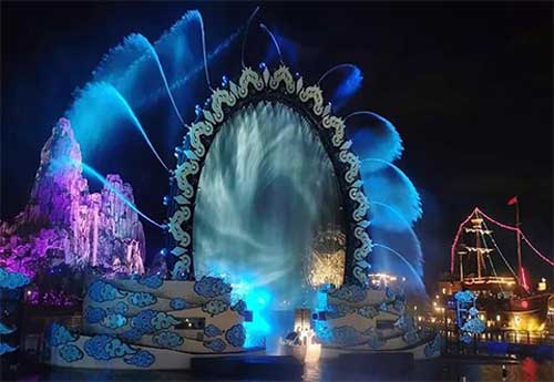 景區3D投影技術在建筑景觀的應用